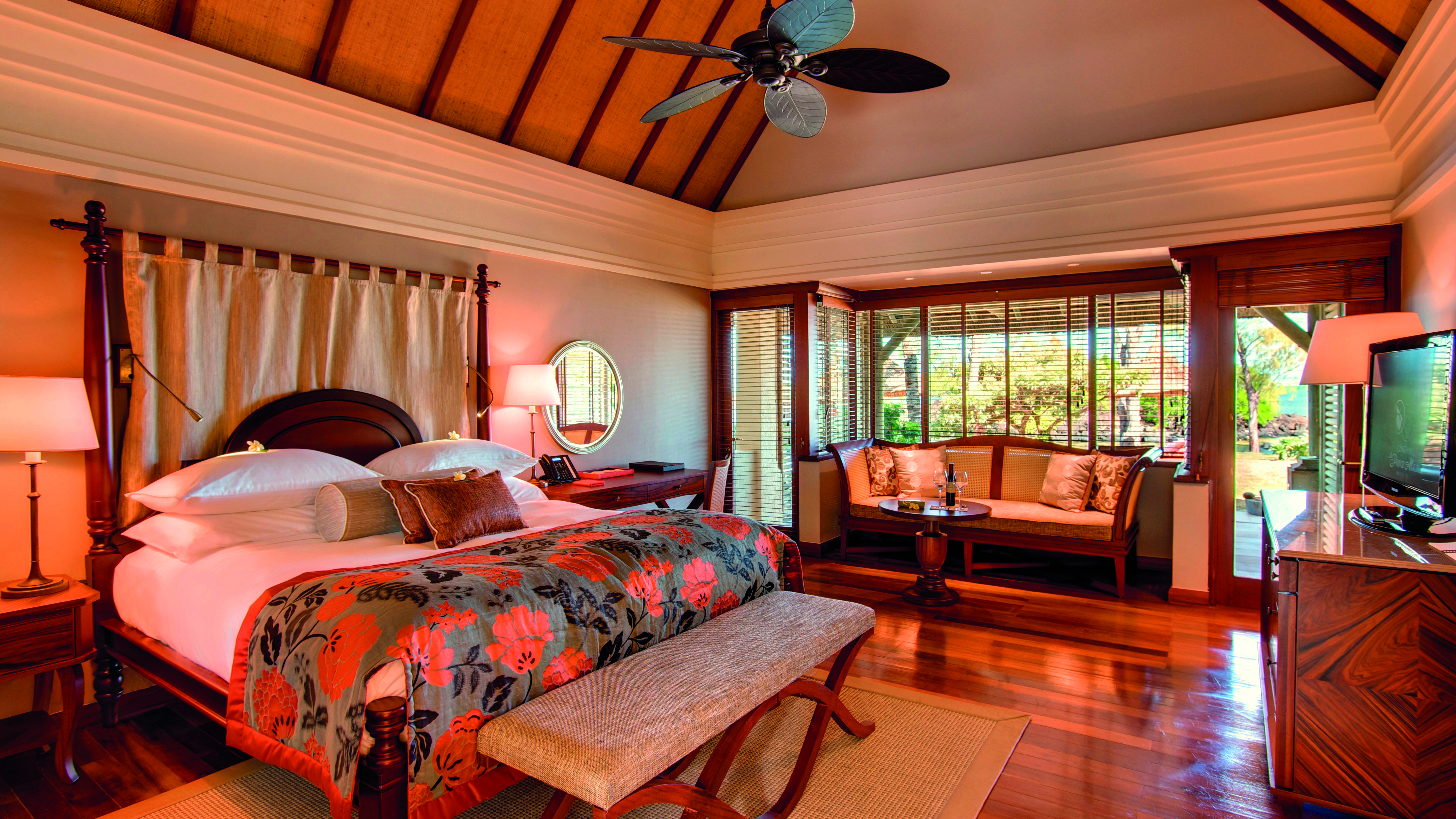 Constance Prince Maurice Poste de Flacq Værelse billede A bedroom at the Four Seasons Resort
